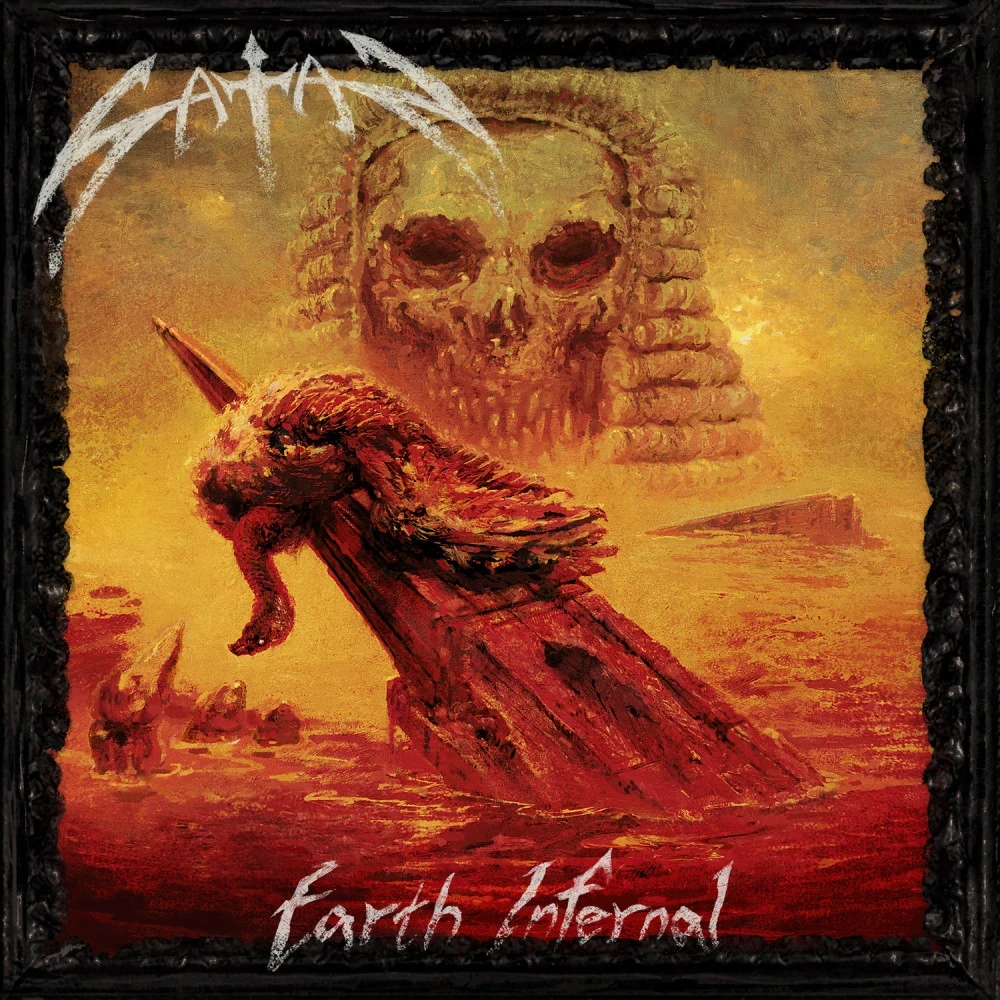 SATAN · Earth Infernal | GREY SPECIAL EDITION LP (Heavy Metal Vinyl) · Picture 1