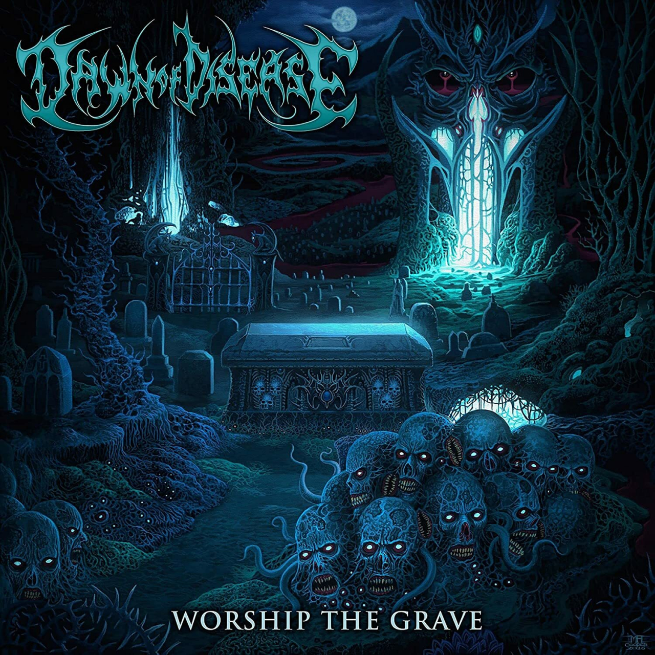 DAWN OF DISEASE - Worship The Grave · CD (Death Metal CDs)