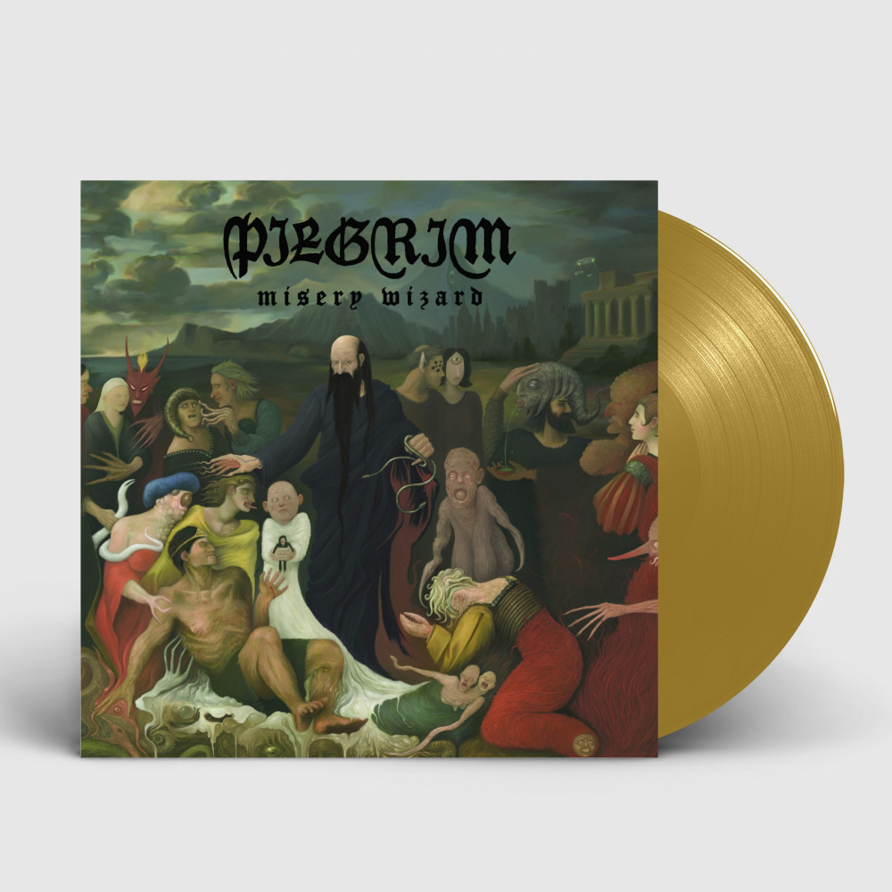 PILGRIM · Misery Wizard | GOLD LP (Doom Metal Vinyl)