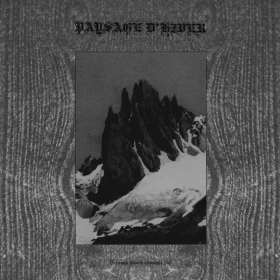 PAYSAGE D'HIVER / LUNAR AURORA · A Haudiga Fluag / Schwarzä Feus & Schwarzäs Isä | BLACK LP (Black Metal Vinyl) · Picture 1