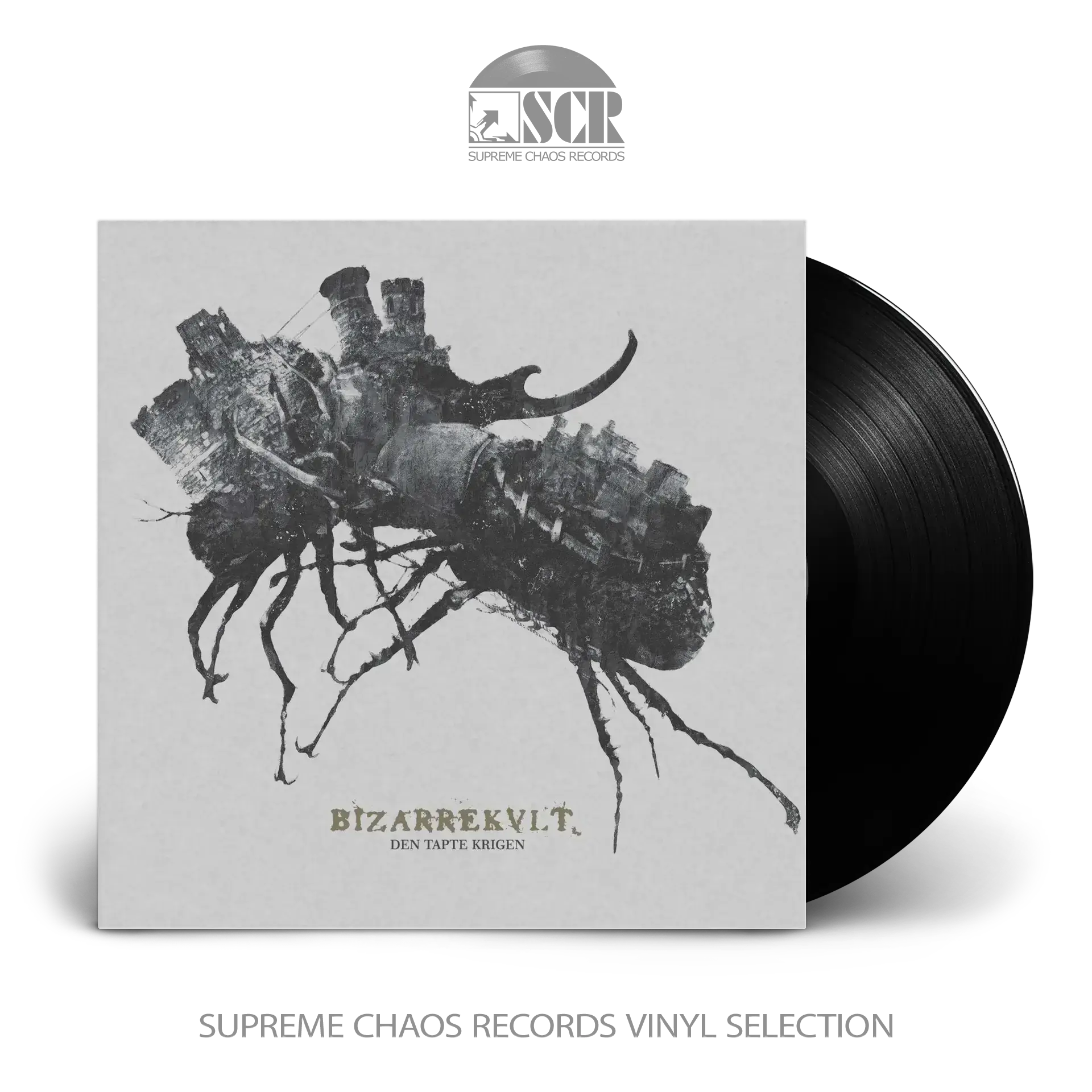 BIZARREKULT · Den Tapte Krigen | BLACK LP (Black Metal Vinyl)