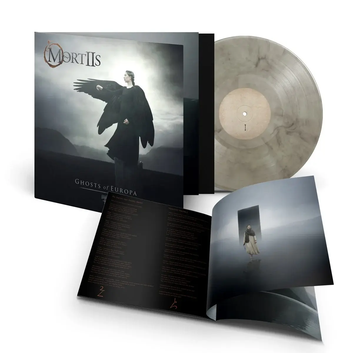 MORTIIS · Ghosts Of Europa | SMOKE MARBLE LP (Electronic/Industrial/Rock Vinyl) · Picture 2