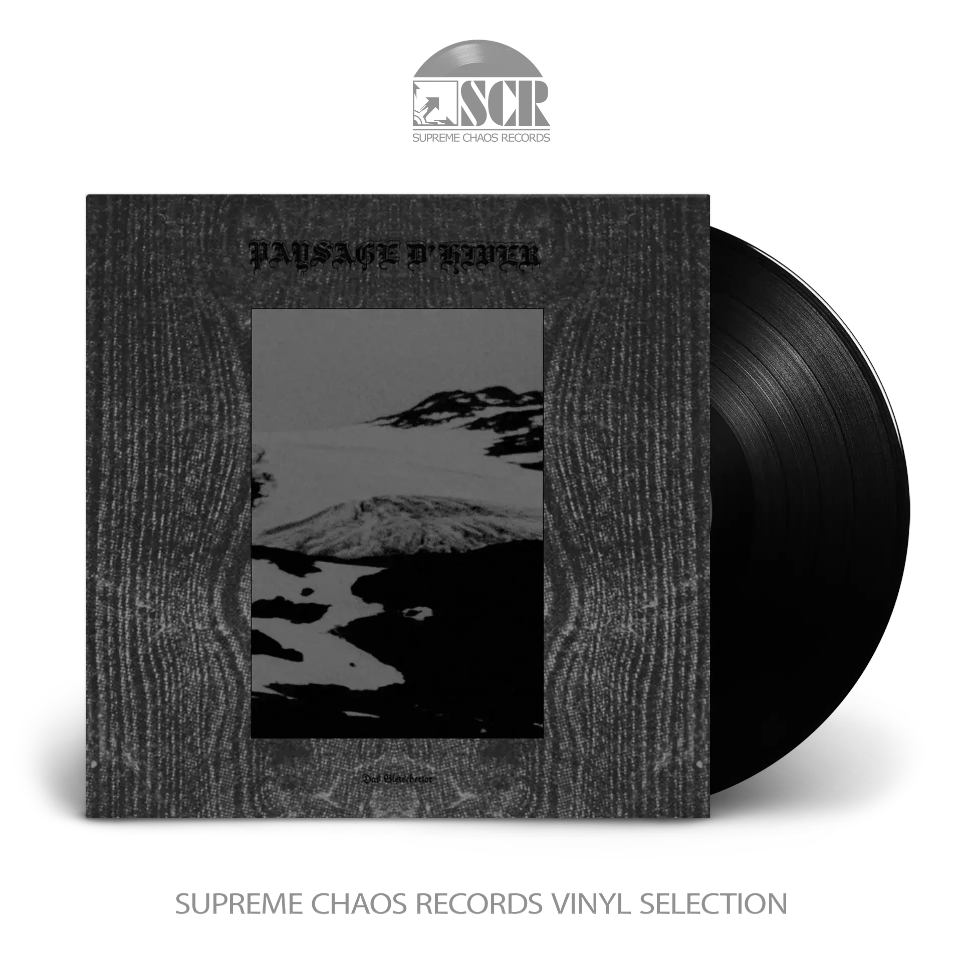PAYSAGE D'HIVER · Das Gletschertor / Das Schwarze Metall-Eisen | BLACK LP (Black Metal Vinyl)