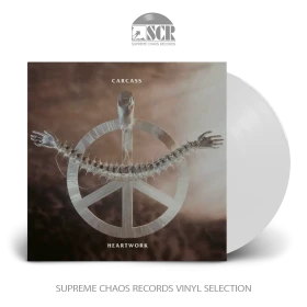 CARCASS · Heartwork | WHITE LP (Death Metal/Melodic Death Metal Vinyl)