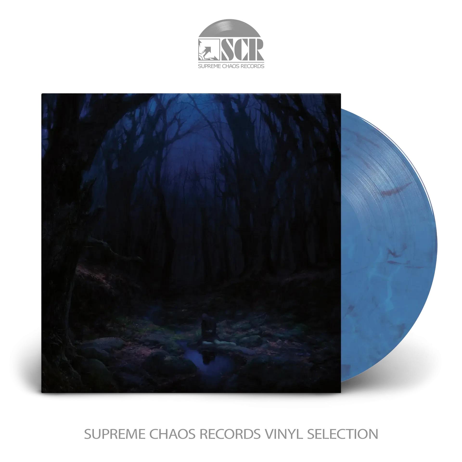 WOODS OF DESOLATION · Torn Beyond Reason | CRYSTAL CLEAR/RED/BLUE MARBLED LP (Black Metal Vinyl)
