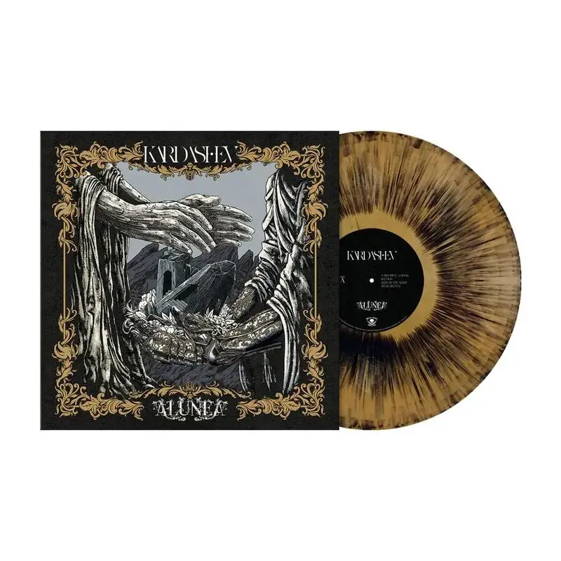 KARDASHEV · Alunea | GOLD BLACKDUST LP (Progressive Metal/Death Metal Vinyl)