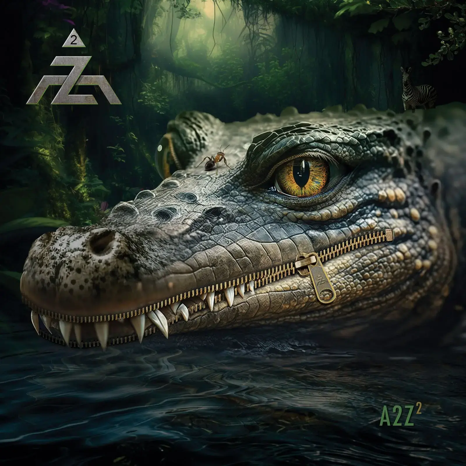 A-Z · A2Z² | GREEN MARBLED LP (Progressive Metal Vinyl) · Picture 1