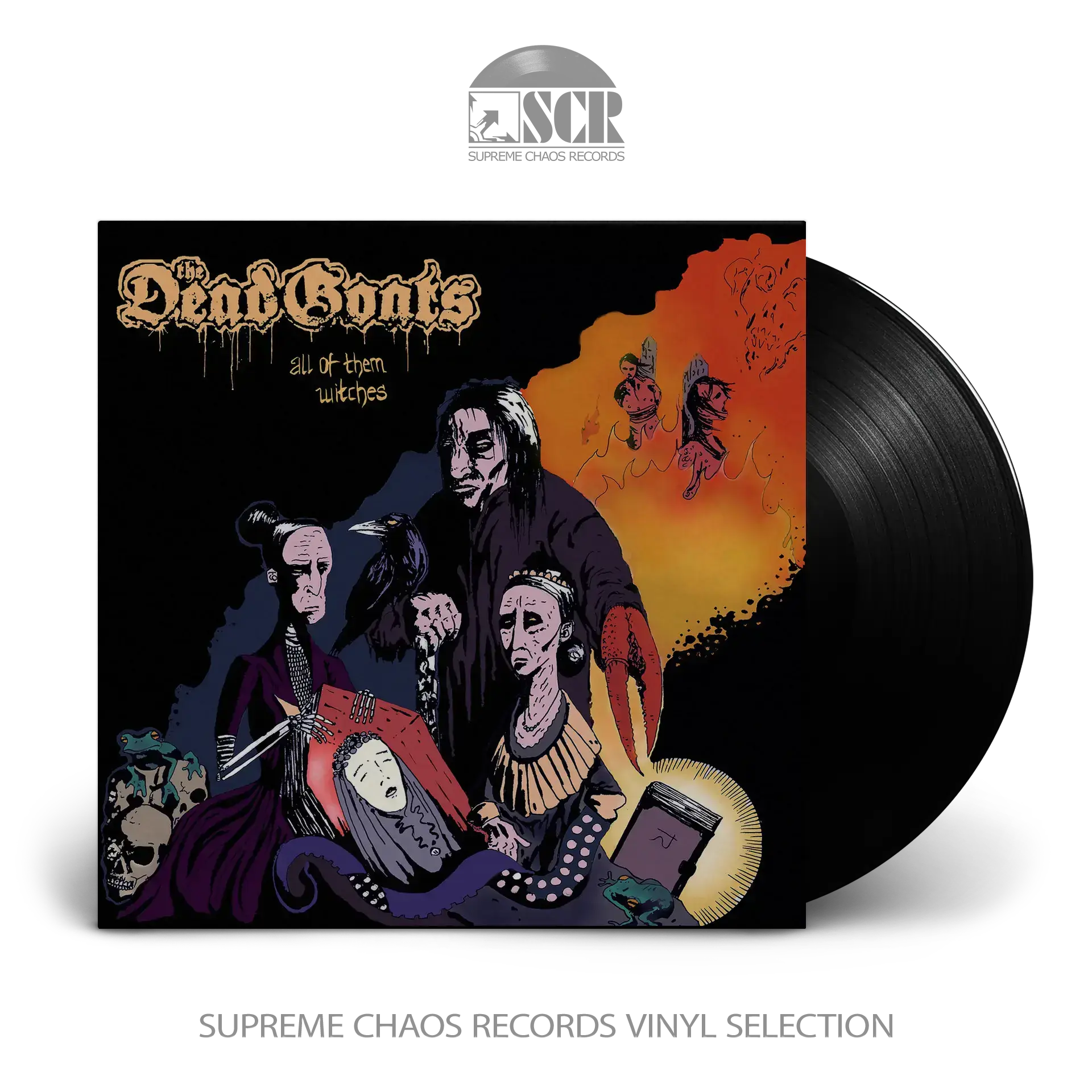 THE DEAD GOATS · All Of Them Witches | BLACK LP (Horror Rock/Doom Metal Vinyl)