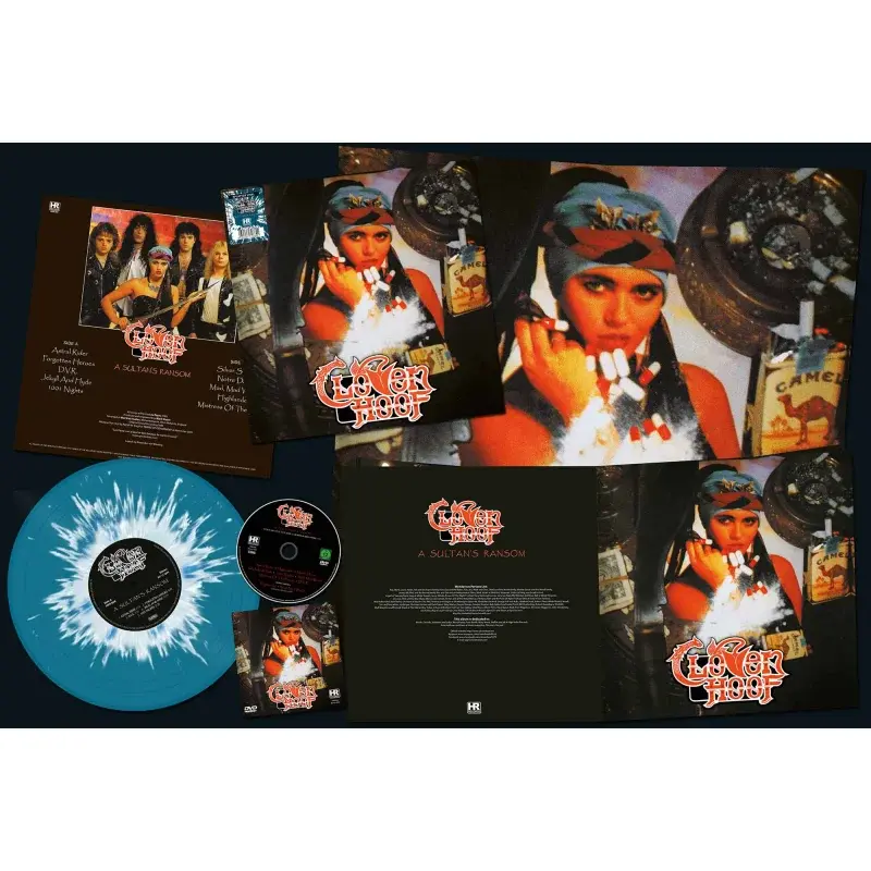 CLOVEN HOOF · A Sultan's Ransom | SPLATTER DVD+LP (Heavy Metal Vinyl) · Picture 2