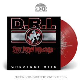 D.R.I. · Greatest Hits | RED/SILVER SPLATTER LP (Thrash Metal Vinyl)