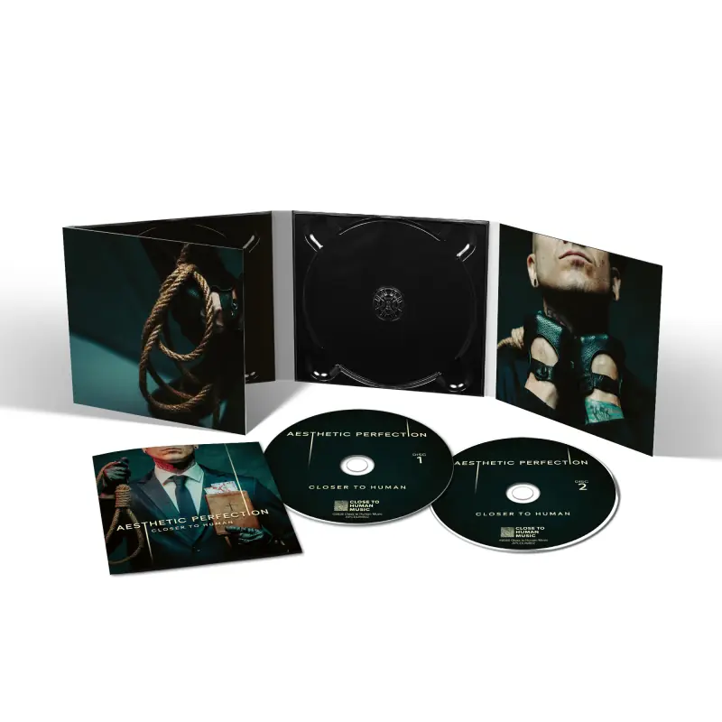 AESTHETIC PERFECTION · Closer to Human | DIGIPAK CD (Industrial/Electronic CDs) · Picture 1