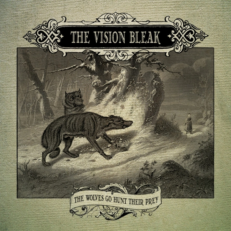 THE VISION BLEAK - The Wolves Go Hunt Their Prey · LIME GREEN LP (Gothic Metal/Heavy Metal/Horror Metal Vinyl) · Bild 1