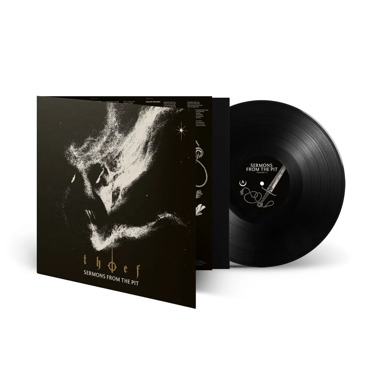 THIEF · Sermons from the Pit | BLACK LP (Electronic/Experimental Vinyl) · Picture 2