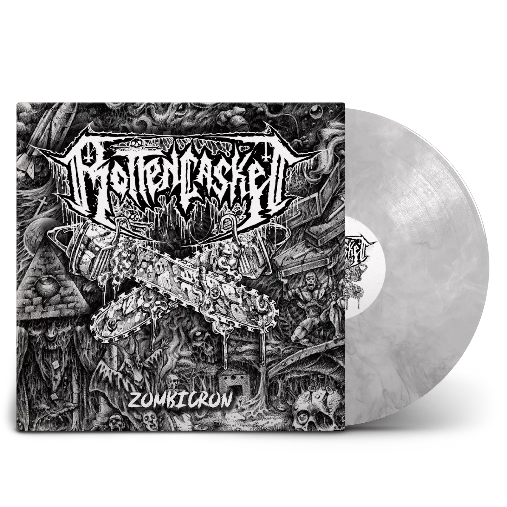 ROTTEN CASKET · Zombicron | LP BUNDLE (Death Metal Vinyl) · Picture 2