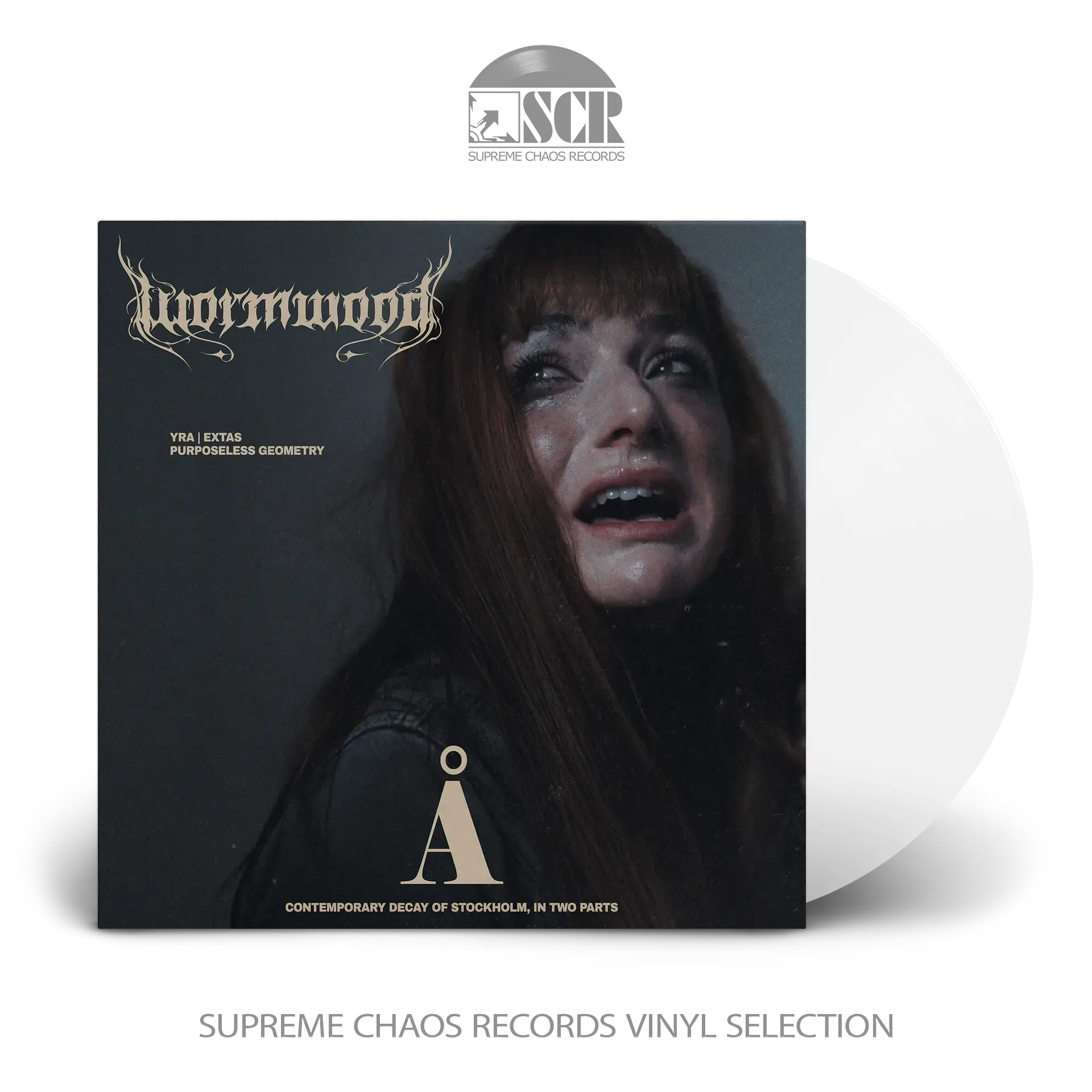 WORMWOOD - Å [CLEAR LP] (Black Metal Vinyl)