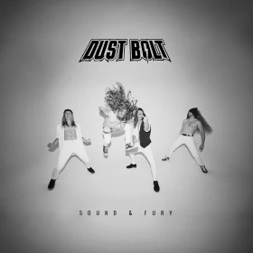 DUST BOLT · Sound & Fury | WHITE/BLACK MARBLED VINYL (Thrash Metal Vinyl) · Picture 1