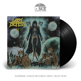 LADY BEAST · Lady Beast II | BLACK LP (Heavy Metal Vinyl)