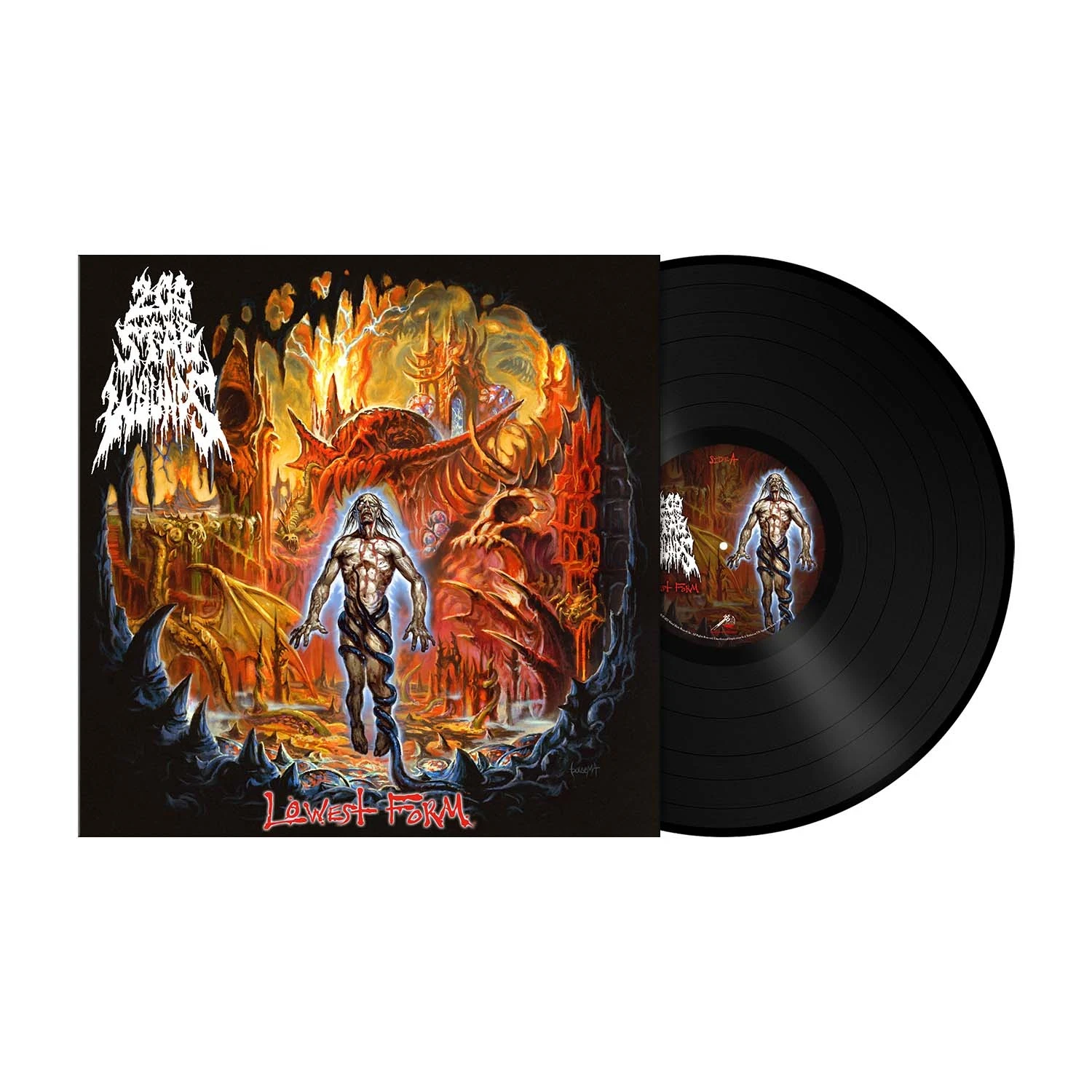 200 STAB WOUNDS · Lowest Form | BLACK LP (Death Metal Vinyl) · Picture 2
