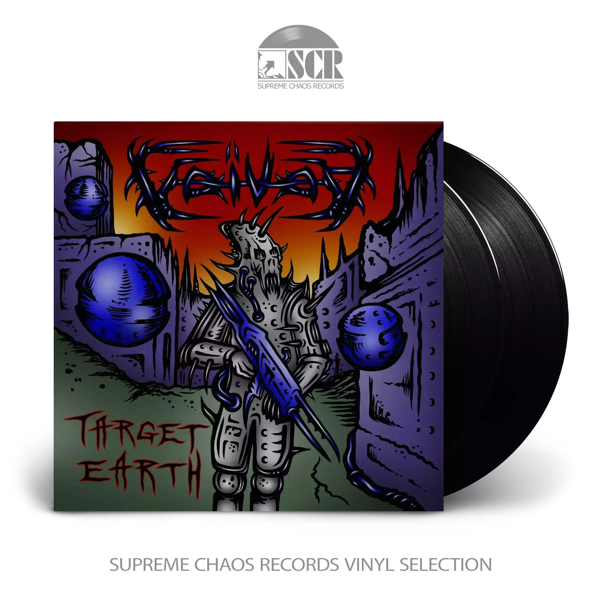 VOIVOD · Target Earth | BLACK DLP (Thrash Metal Vinyl)