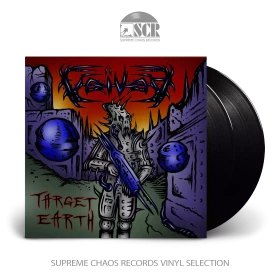 VOIVOD · Target Earth | BLACK DLP (Thrash Metal Vinyl)