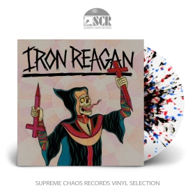 IRON REAGAN · Crossover Ministry | CLEAR RAINBOW SPLATTER LP (Thrash Metal/Hardcore Vinyl)