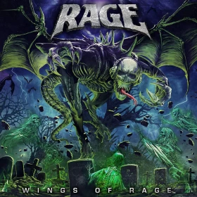RAGE · Wings Of Rage | BLACK DLP (Heavy Metal Vinyl) · Picture 1
