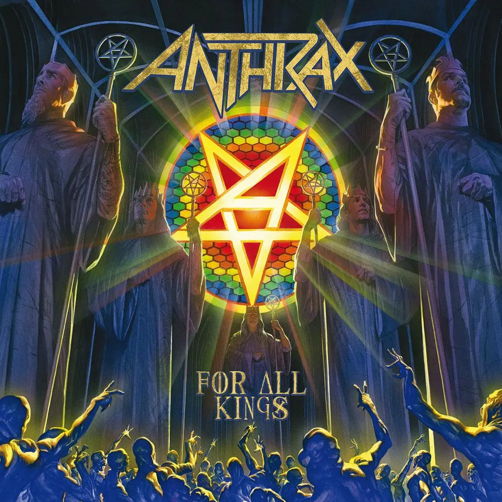 ANTHRAX - For All Kings [TRANSPARENT ORANGE 2LP] (Thrash Metal Vinyl) · Picture 1