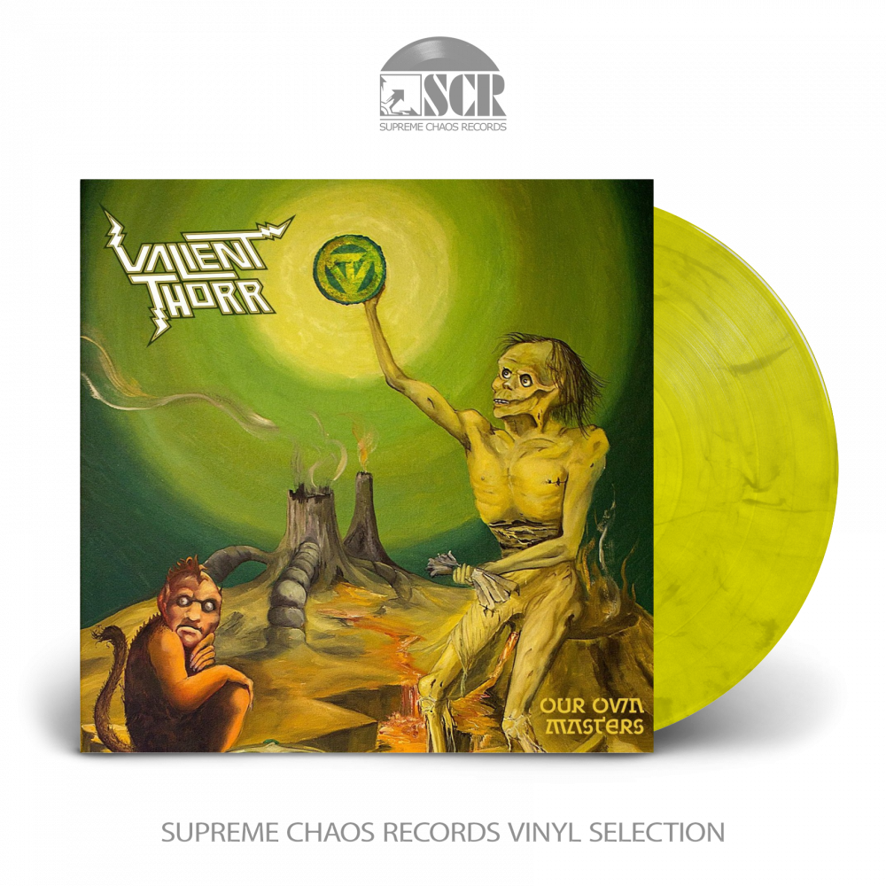 VALIENT THORR · Our Own Masters | SLIME GREEN LP (Heavy Metal Vinyl)