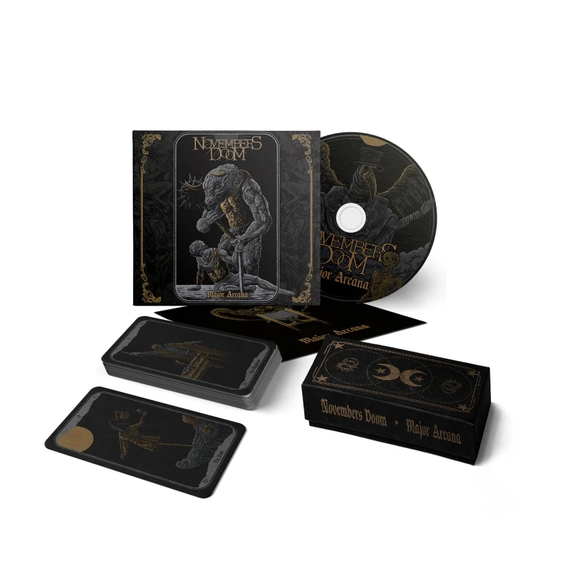 NOVEMBERS DOOM · Major Arcana | DIGIPAK CD BUNDLE (Dark Metal/Doom Metal/Death Metal CDs)