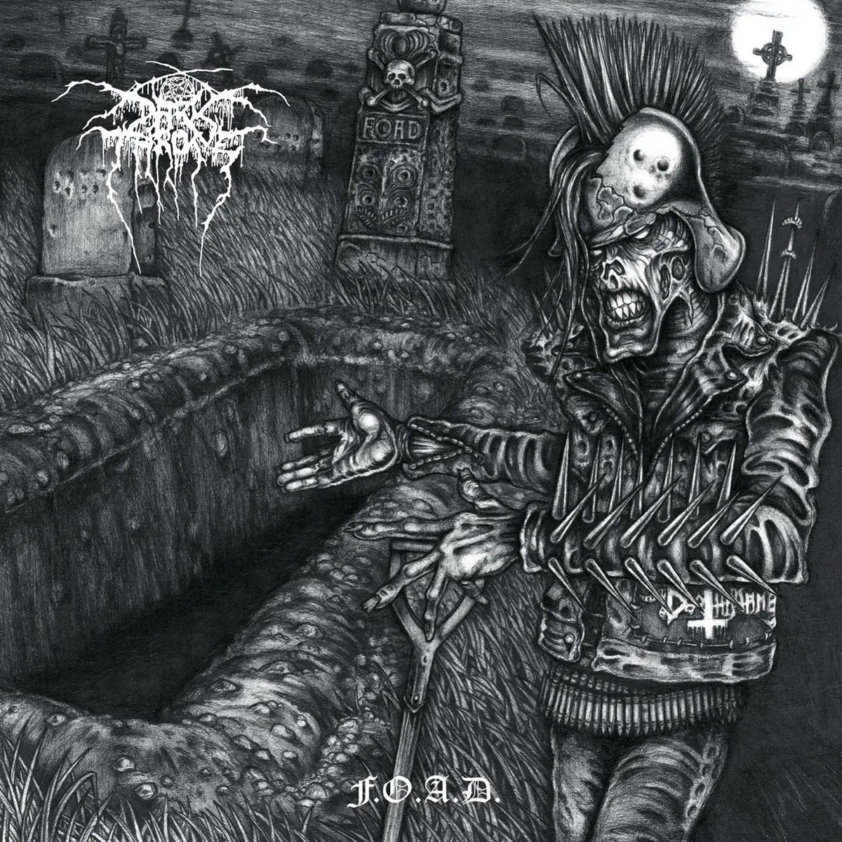 DARKTHRONE · F.O.A.D. | BLACK LP (Black Metal Vinyl) · Picture 1