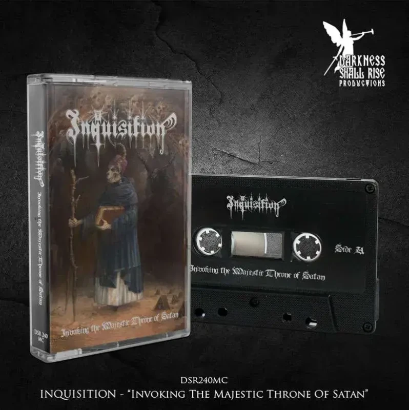 INQUISITION · Invoking The Majestic Throne Of Satan | BLACK TAPE (Black Metal Tapes)