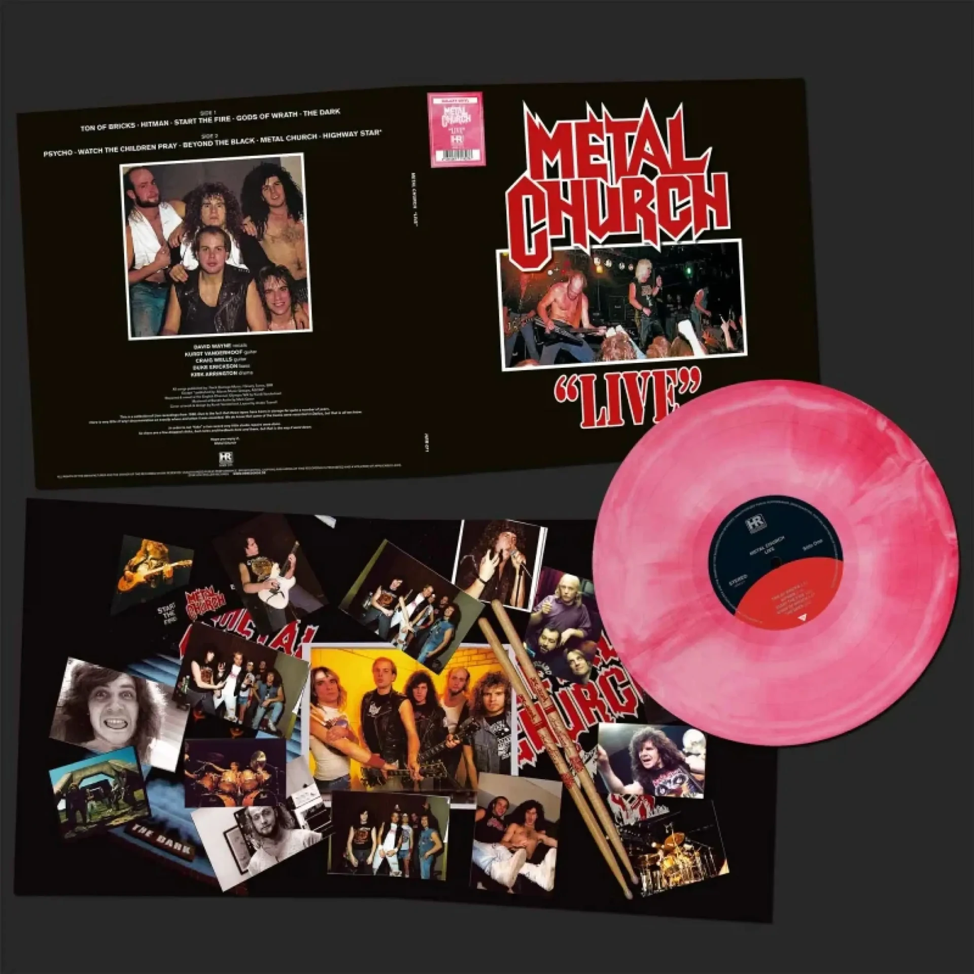 METAL CHURCH - Live · GALAXY LP
