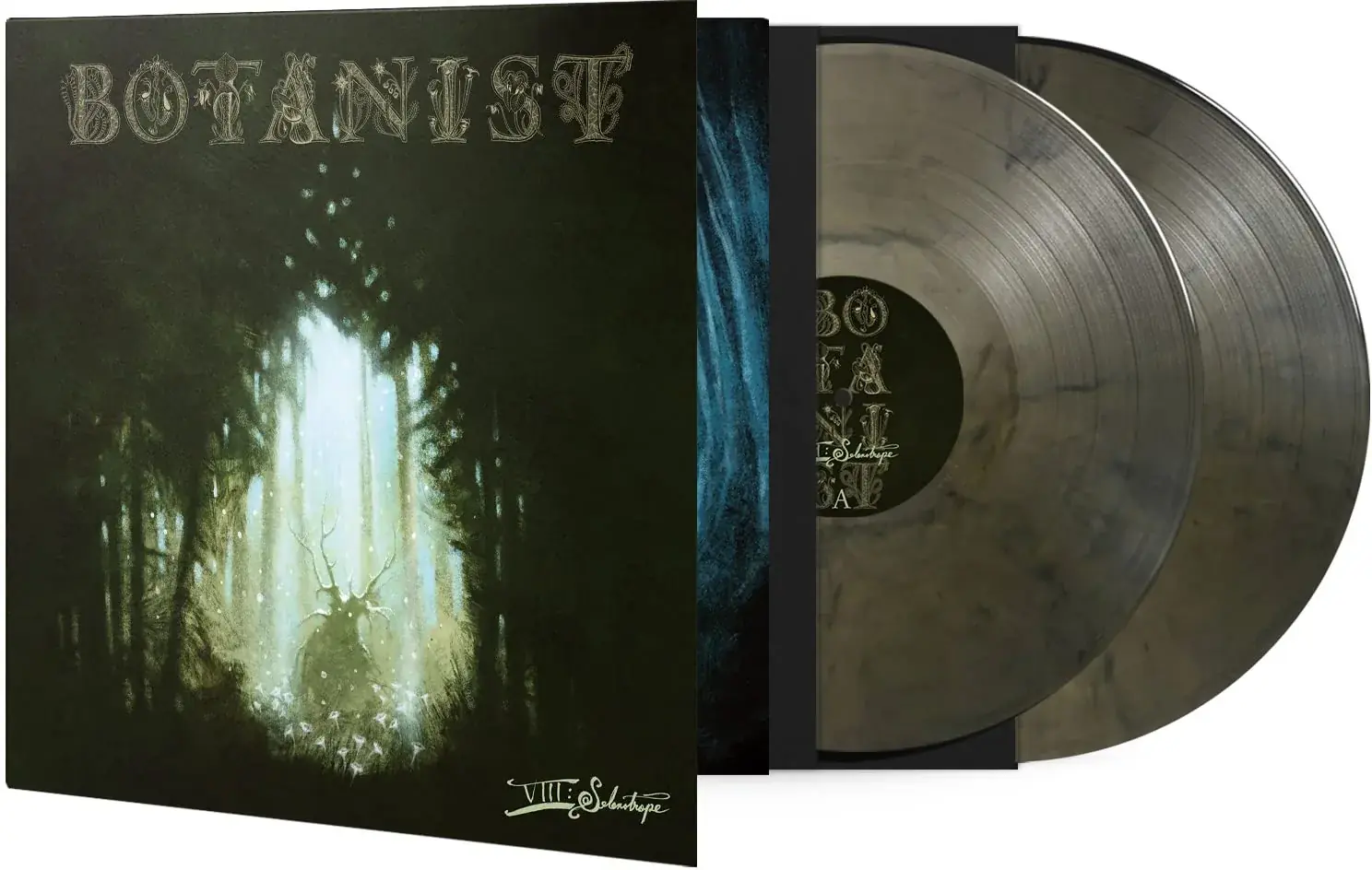 BOTANIST · VIII: Selenotrope | GOLD/BLACK SMOKE 2LP (Progressive Metal/Black Metal/Post Metal Vinyl) · Picture 2