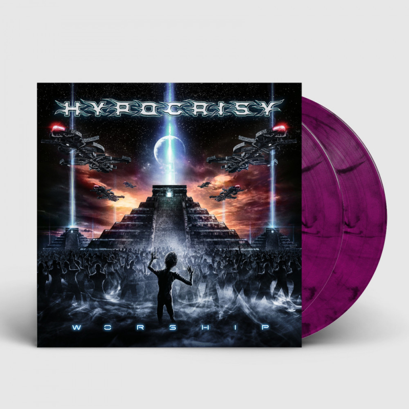 HYPOCRISY - Worship · VIOLET/BLACK DLP (Death Metal Vinyl)