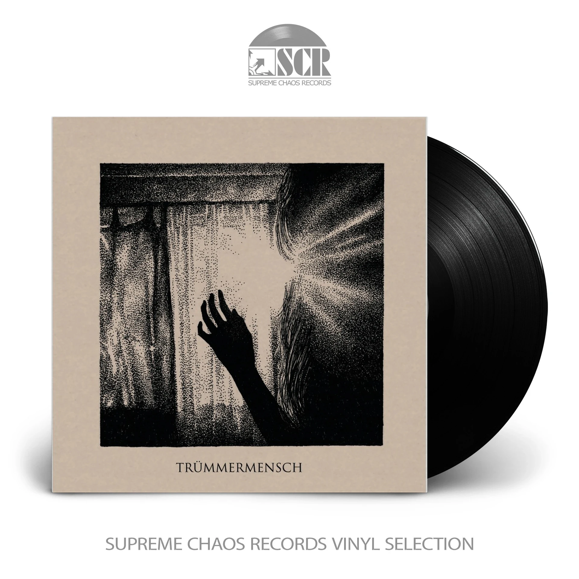 KARG / SCHATTENLICHT · Trümmermensch | BLACK LP (Black Metal Vinyl)