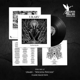 URARV · Nychta Psychis | BLACK LP (Black Metal Vinyl) · Picture 2