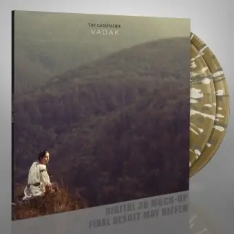 THY CATAFALQUE · Vadak | GOLD/WHITE/SILVER SPLATTER 2LP (Avant Garde Metal Vinyl)