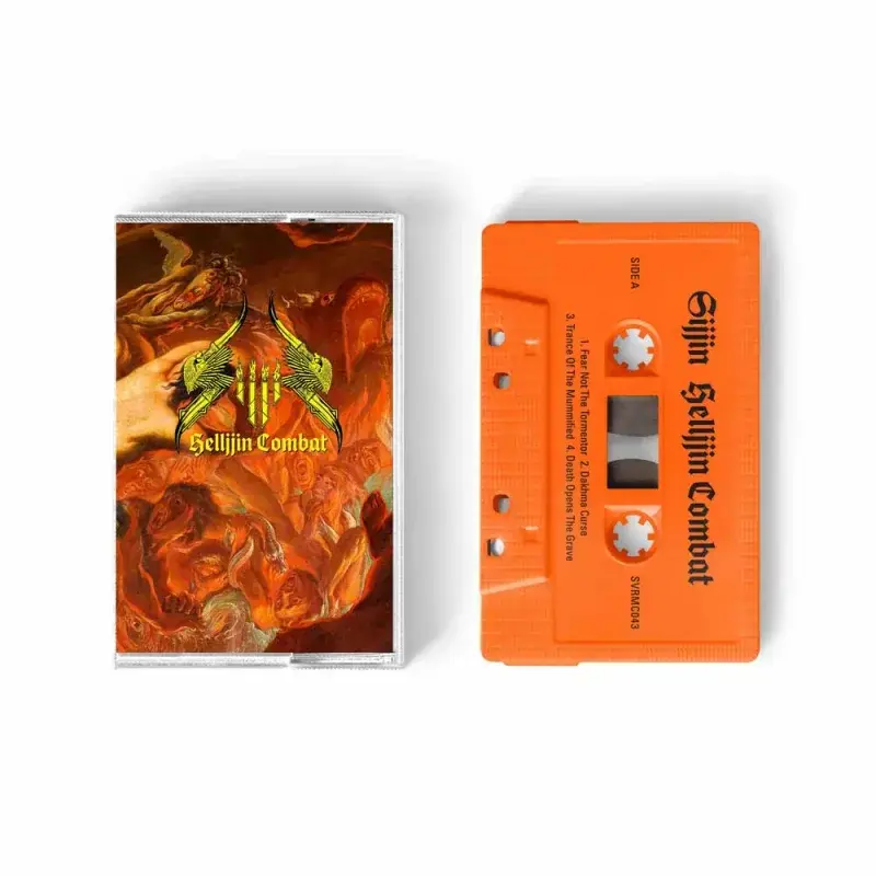 SIJJIN · Helljjin Combat | ORANGE TAPE (Death Metal/Thrash Metal/Black Metal Tapes)