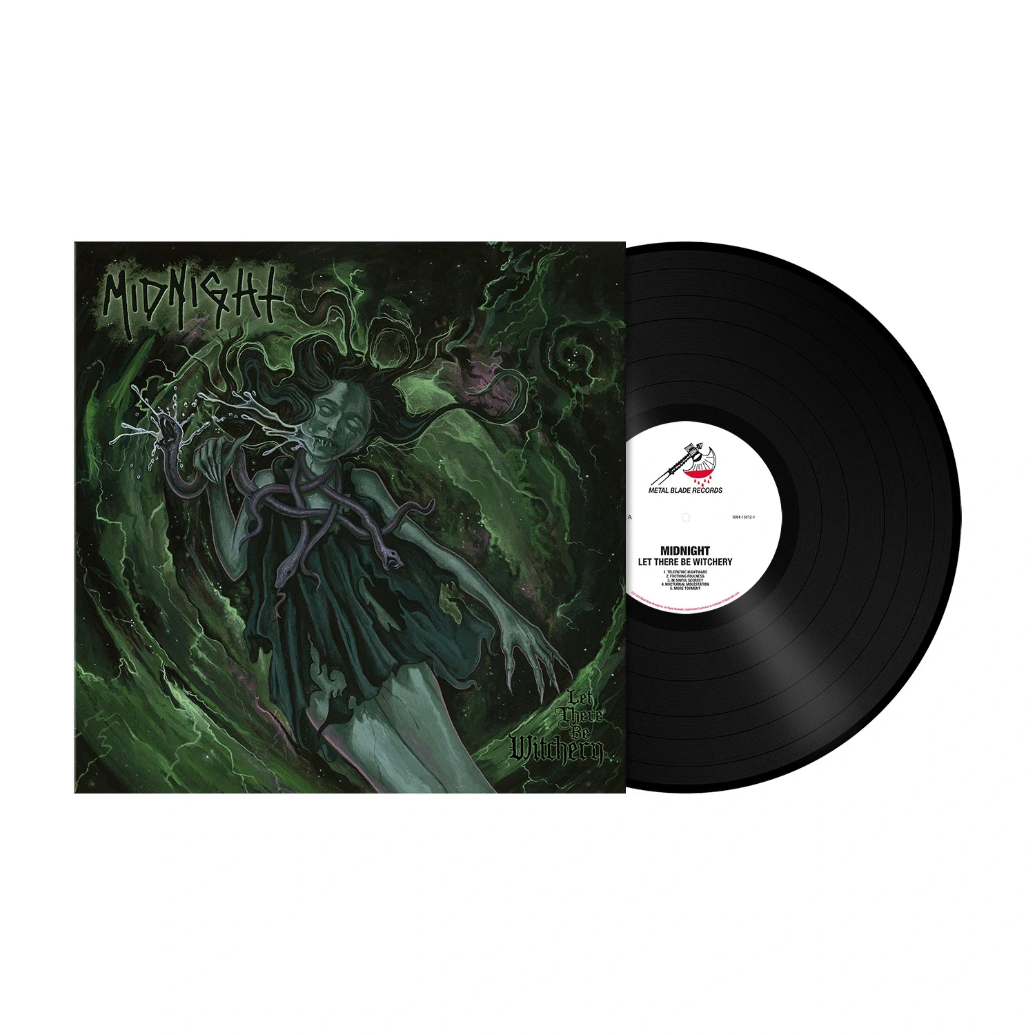 MIDNIGHT · Let There Be Witchery | BLACK LP (Thrash Metal/Heavy Metal/Black Metal Vinyl) · Picture 2