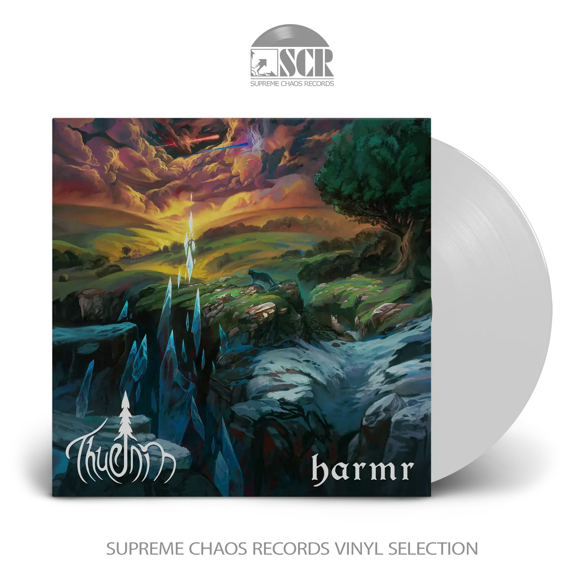 THURNIN · Harmr | WHITE LP (Ambient/Folk Vinyl)