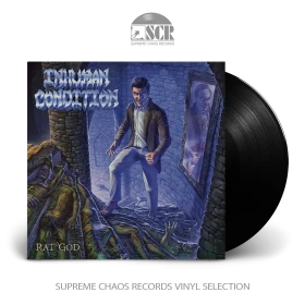 INHUMAN CONDITION · Rat God | BLACK LP (Death Metal/Thrash Metal Vinyl)