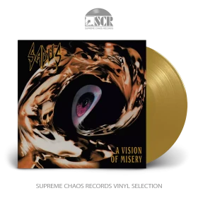 SADUS · A Vision Of Misery | GOLD LP (Thrash Metal Vinyl)