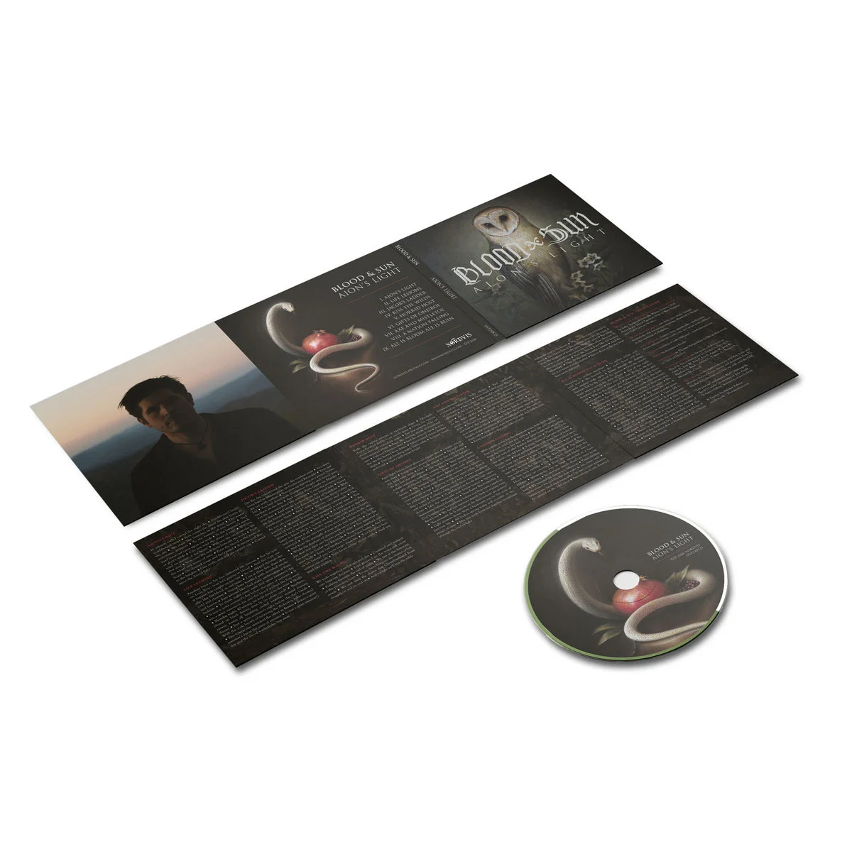BLOOD AND SUN - Aion's Light [DIGISLEEVE CD] (Neofolk CDs) · Picture 2