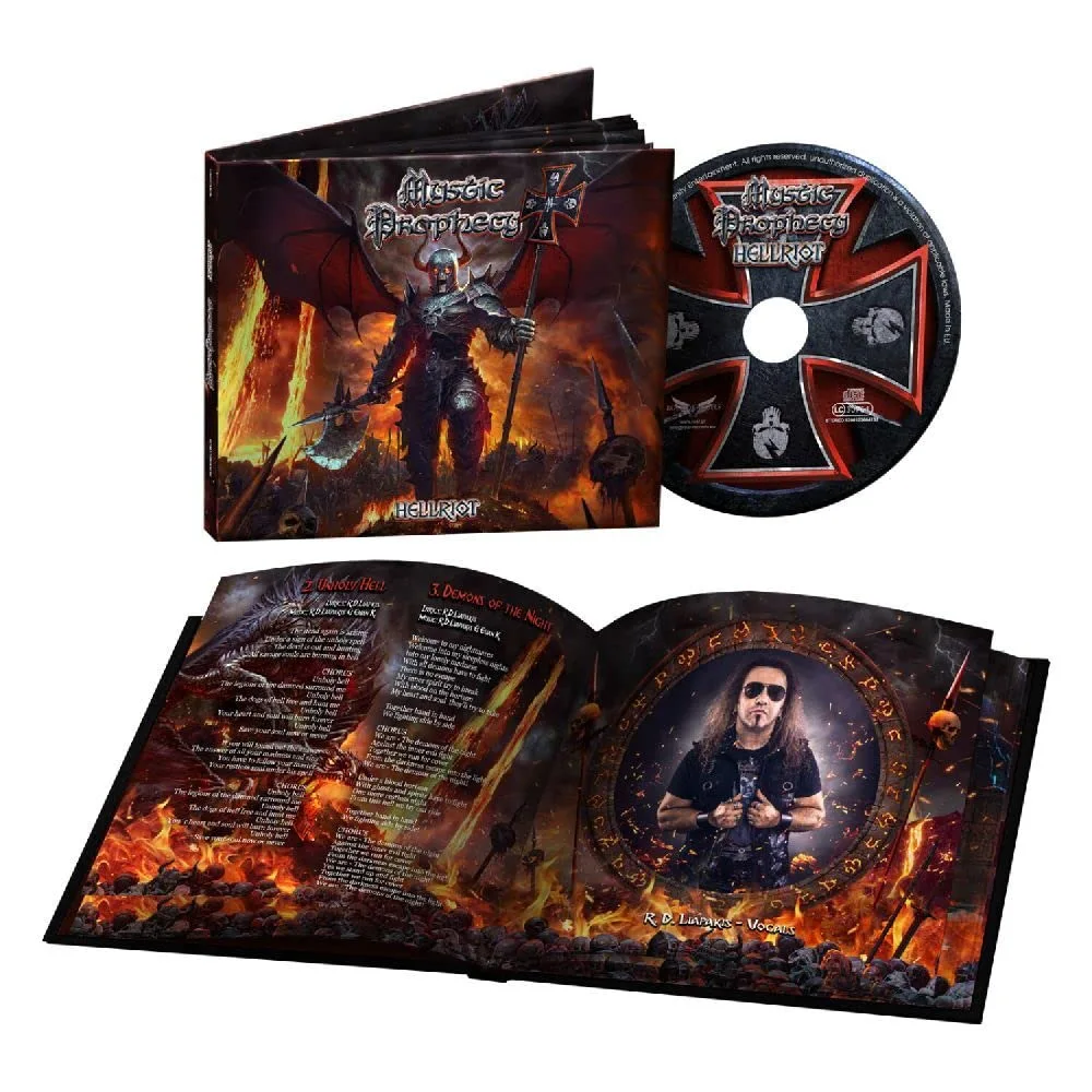 MYSTIC PROPHECY · Hellriot | CD MEDIABOOK (Power Metal CDs) · Picture 2