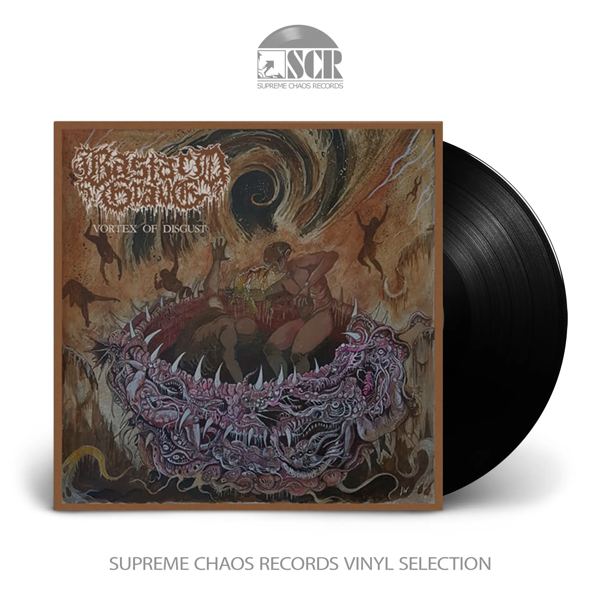 BASTARD GRAVE - Vortex Of Disgust · BLACK LP (Death Metal Vinyl)