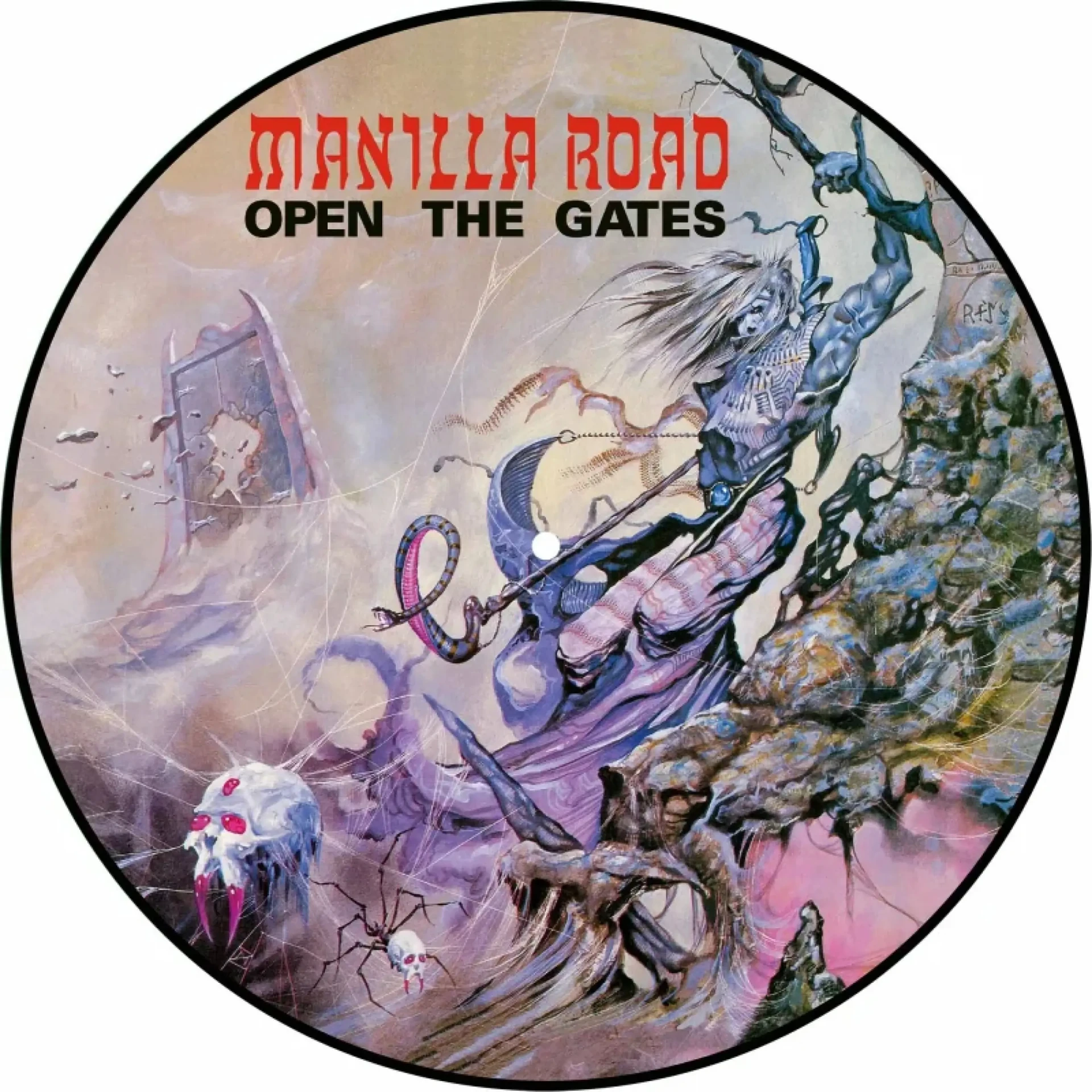 MANILLA ROAD - Open The Gates · PICTURE LP (Heavy Metal Vinyl)
