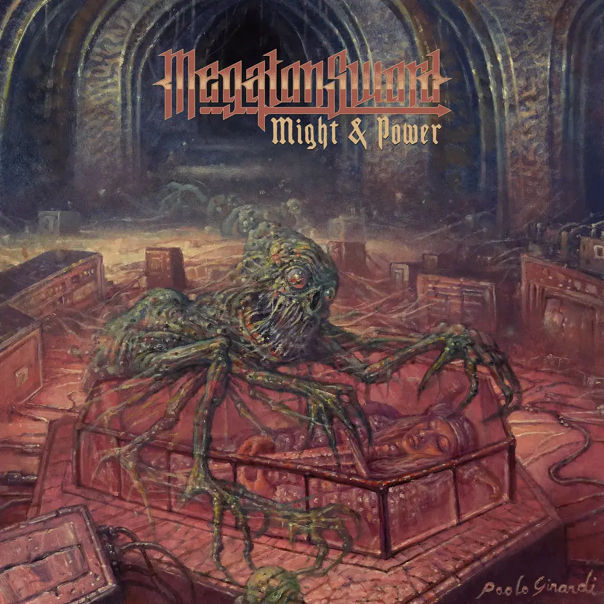 MEGATON SWORD · Might & Power | BLACK LP (Heavy Metal Vinyl) · Picture 1