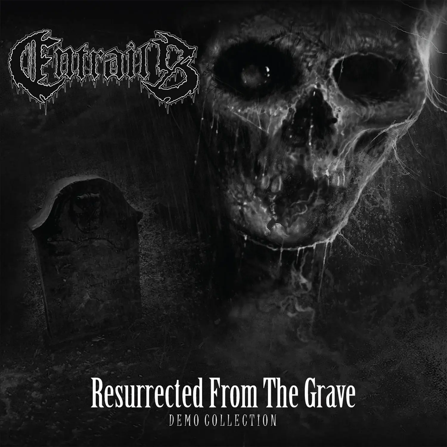 ENTRAILS · Resurrected From The Grave | BLACK 2LP (Death Metal Vinyl) · Picture 1