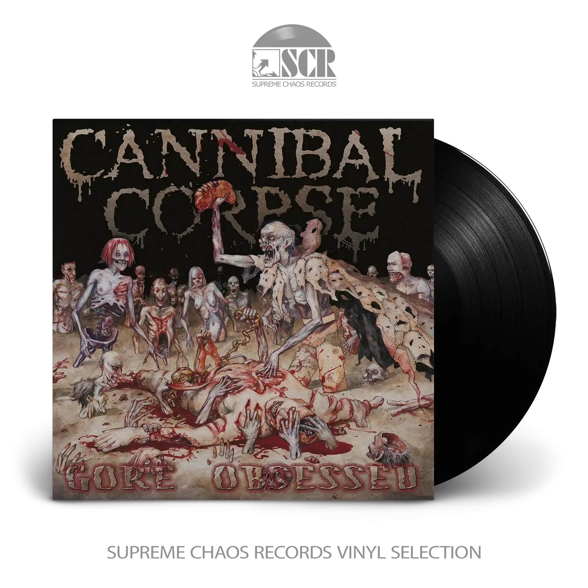 CANNIBAL CORPSE · Gore Obsessed | BLACK LP (Death Metal Vinyl)