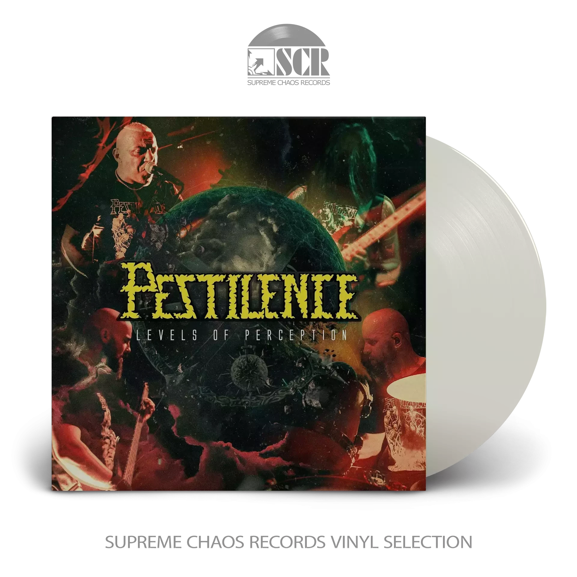 PESTILENCE · Levels of Perception | CLEAR LP (Death Metal Vinyl)